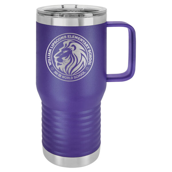 Insulated Travel Mug with Slider Lid 20oz Thumbnail